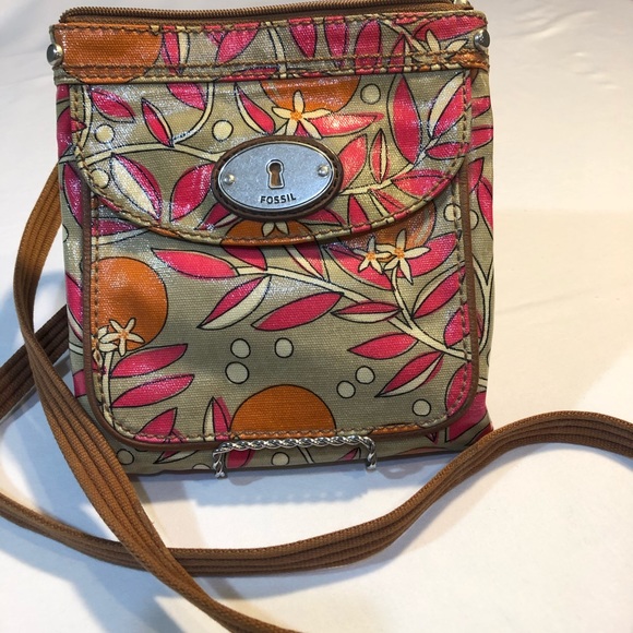 fossil patterned bags